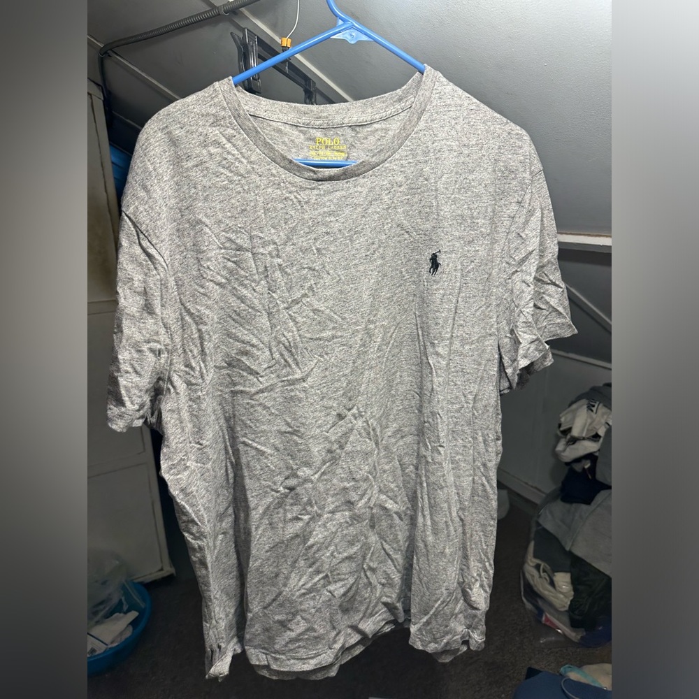 Polo Ralph Lauren Grey T Shirt Size XXL